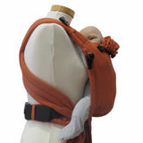 BabyCarrier Terra in orange, ergonomic design for infants from 3.5 kg to 15 kg, ÖKO-Test recommended.