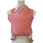 Bambustragetuch APRICOT weich elastisch atmungsaktiv babytrage lachsfarben 100% bambus