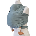 mintgrünes Bambustragetuch PISTAZIE aus weichem, atmungsaktivem Bambusgewebe für Babys bis 11 kg