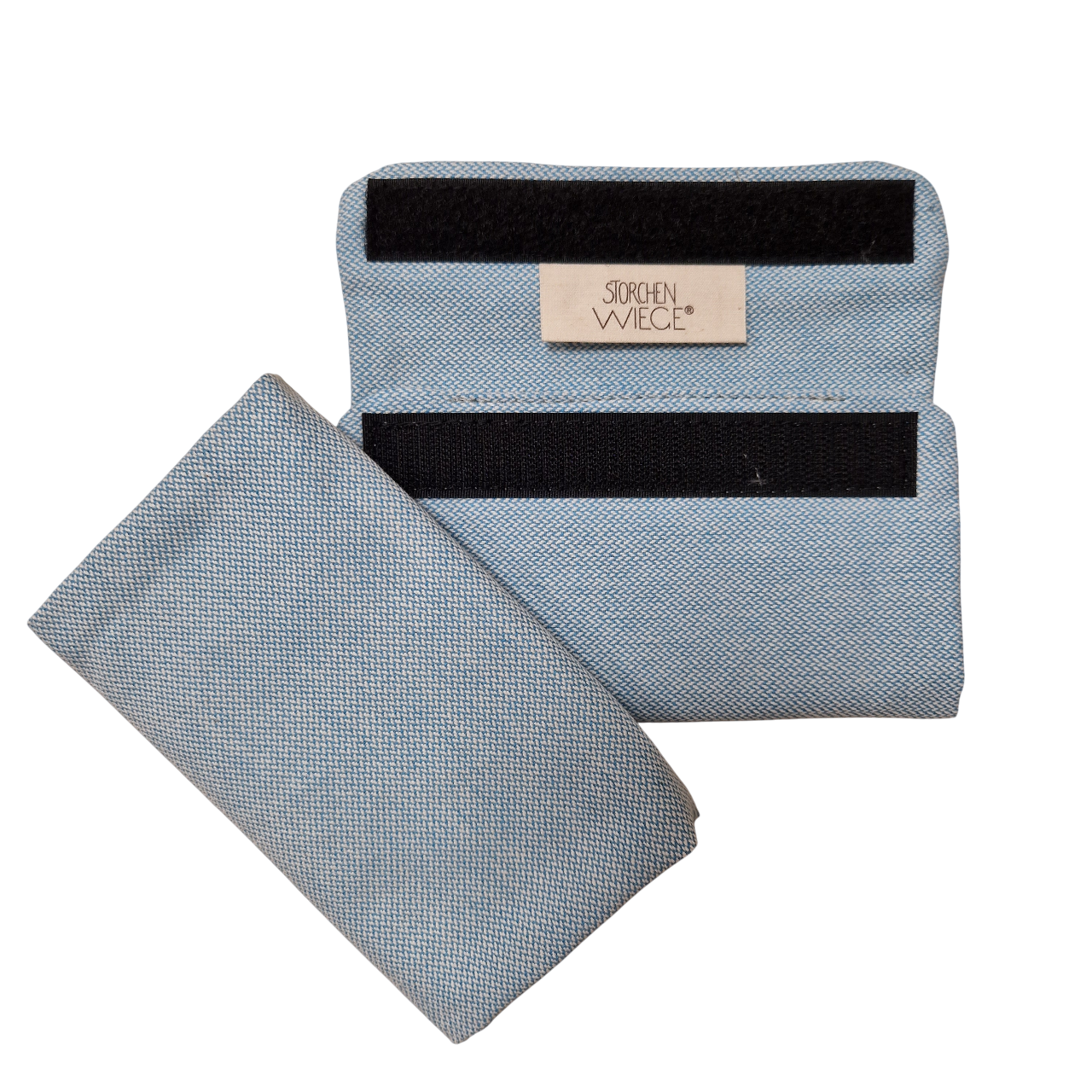 Babycarrier Gurtschoner made of 100% cotton, protects shoulder straps from moisture and wear.
