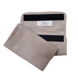 Babycarrier Gurtschoner for shoulder strap protection, 100% cotton.