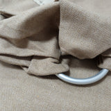 Ringschlaufe Sand for Rebozo technique in childbirth, made of 100% OEKO-TEX certified cotton.