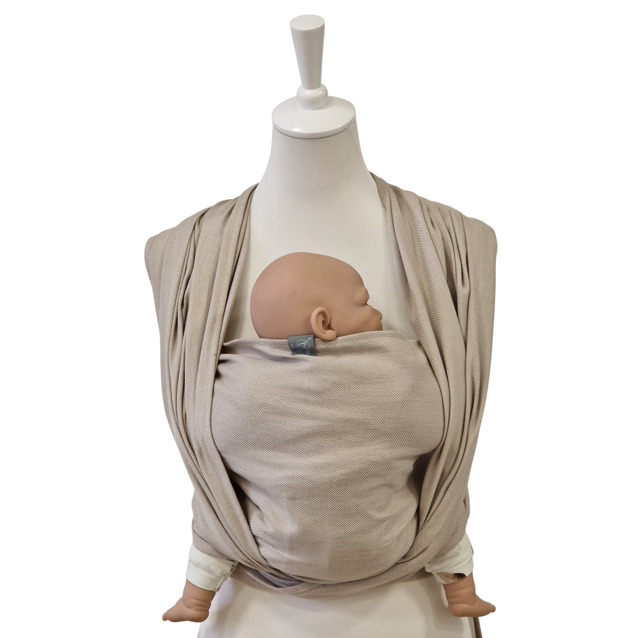 Tragetuch Mondstein Baby Tragetuch aus 100% Baumwolle weich und elastisch für Neugeborene bis Kleinkinder
