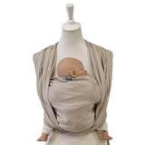 Tragetuch Mondstein Baby Tragetuch aus 100% Baumwolle weich und elastisch für Neugeborene bis Kleinkinder