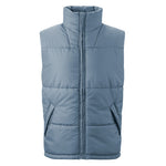 Blue Mamalila Trageweste padded vest for babywearing with oversized design and wide armholes