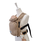 Valeno Sand baby carrier with adjustable straps and padded design in sand color