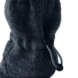 Kuschelige Mamalila Wollwalk-Booties aus 100% Bio-Wolle für Neugeborene, ideal für warme Babyfüße.