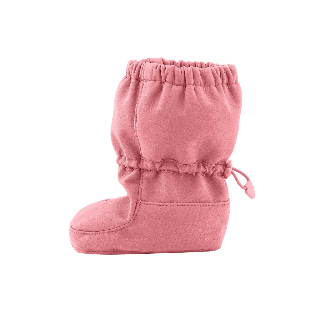 Mamalila Allrounder-Booties rosa Softshell-Überzieher für Babys mit Kordelzug, recyceltes Polyester, Wärmeschutz und Schmutzfang