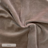 Bettschlange MAXI aus weichem Velours als schützende und gemütliche Bettumrandung für Babys und Kinder