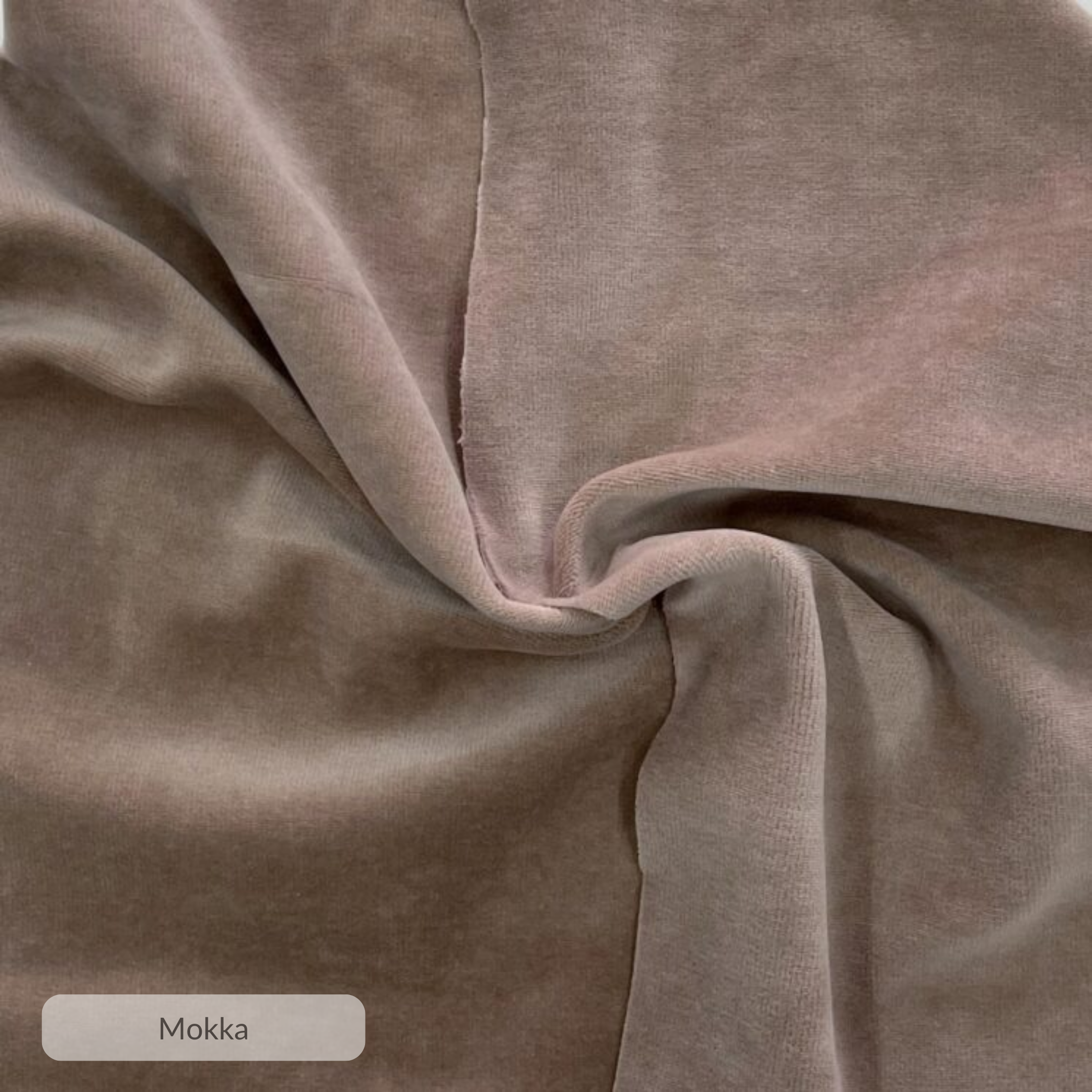 Bettschlange MAXI aus weichem Velours als schützende und gemütliche Bettumrandung für Babys und Kinder