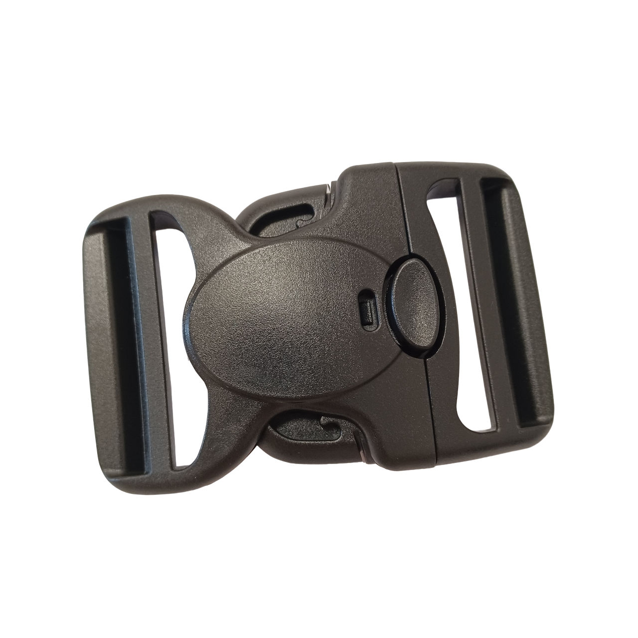 Black replacement buckle for hip belt, compatible with baby carrier strap adjustments