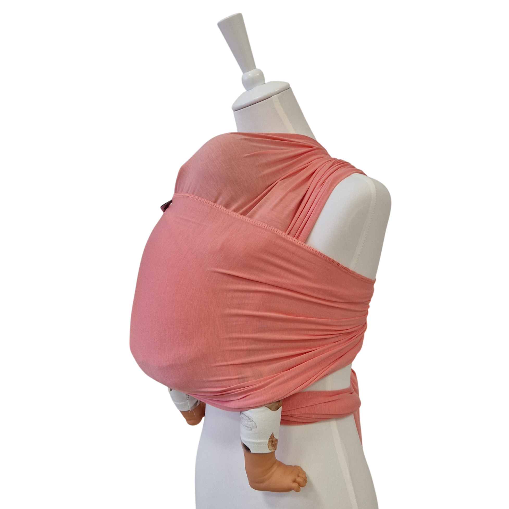 Bambustragetuch APRICOT aus weichem, elastischem Bambusgewebe für nahe und geborgene Babytrageerlebnisse