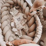 Bettschlange CLASSIC aus weichem Jersey als flexible Bettumrandung für Babys und Kinder