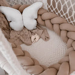 Bettschlange CLASSIC aus weichem Jersey als flexible Bettumrandung für Babys und Kinder