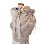 Storchenwiege Tragecover Natur for babywearing protection.