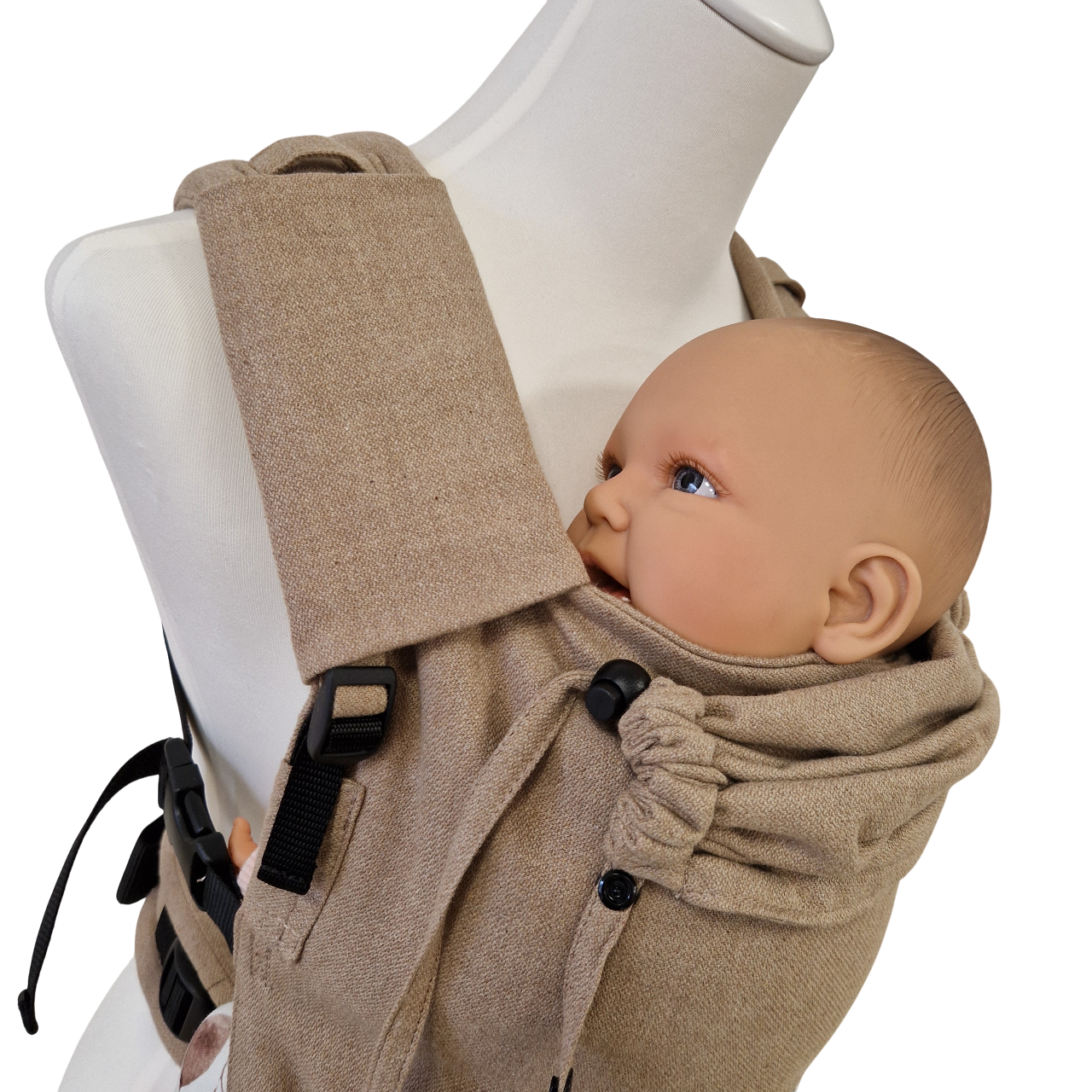 Babycarrier Gurtschoner aus Baumwolle zum Schutz der Schultergurte vor Feuchtigkeit und Abnutzung beim Tragen eines Babys