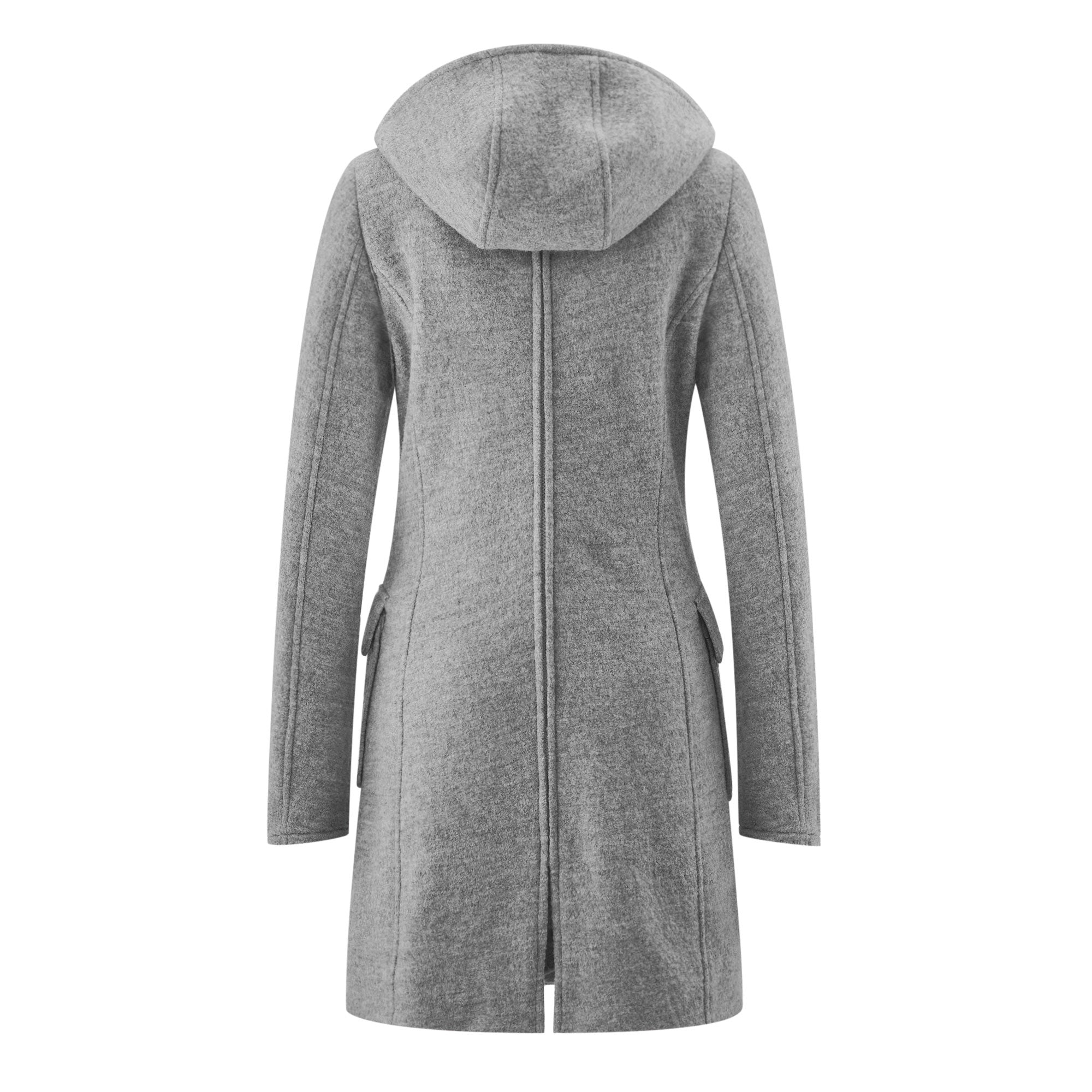 Mamalila Kapuzen Tragemantel Vienna, classic winter coat with hood, award-winning design.