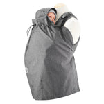 Mamalila Regenschutz Shelter with adjustable neck protection and inner baby foot pocket.