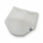 Storchenwiege Teddy Loop Ecru soft warm winter scarf in teddy fabric