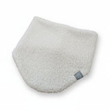 Storchenwiege Teddy Loop Ecru soft warm winter scarf in teddy fabric