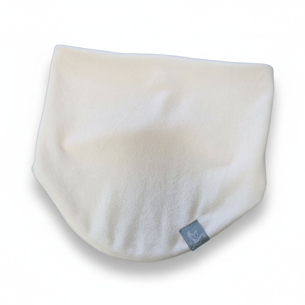 Storchenwiege Loop Ecru kuscheliger, weicher Valboa-Schal für kalte Tage