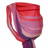 Colorful Tragetuch Ulli baby wrap, soft and diagonally elastic, made from 100% OEKO-TEX certified cotton.