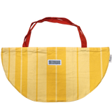 Gelbe Wiegetasche aus 100% Baumwolle zur Gewichtskontrolle von Babys bis 7 kg, Made in Germany