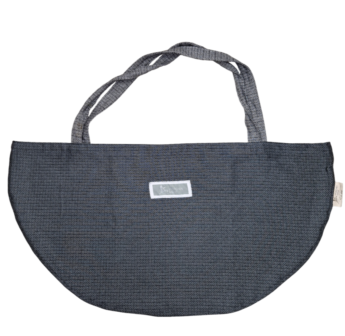 Komfortable Wiegetasche in Grau aus 100% Baumwolle, OEKO-TEX zertifiziert, für Gewichtskontrolle von Neugeborenen bis 7 kg, Made in Germany.