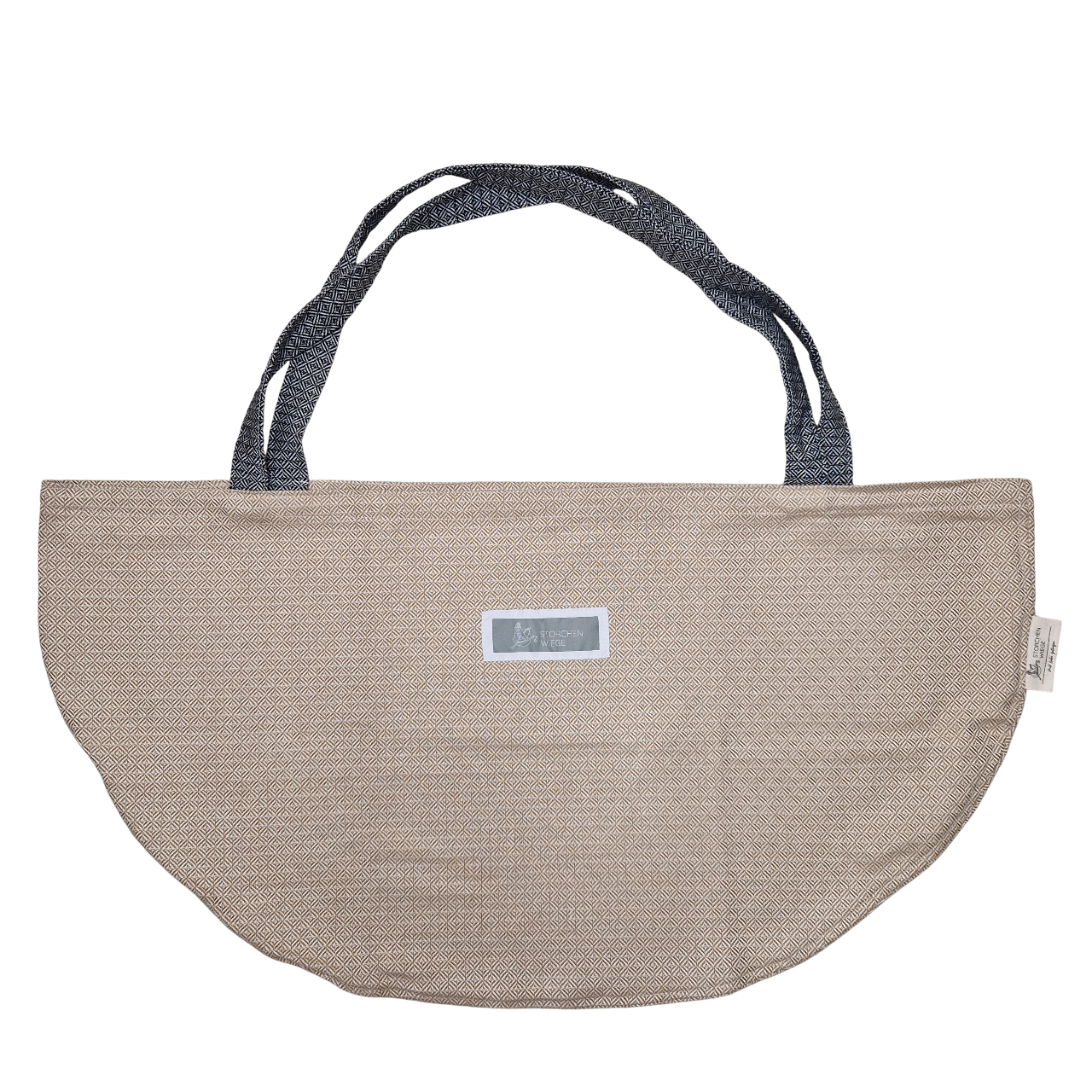 Wiegetasche Natur aus 100% Baumwolle zur Babygewichtskontrolle bis 7 kg, OEKO-TEX zertifiziert, Made in Germany