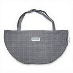 Komfortable Wiegetasche aus Baumwolle in Schwarz Weiß zur Gewichtskontrolle, Made in Germany