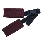 Babycarrier Brustgurt with durable cotton material and secure clasp.