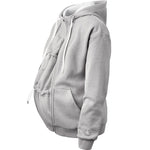 Mamalila Sweat-Tragejacke London aus Bio-Baumwolle zum Babytragen und in der Schwangerschaft