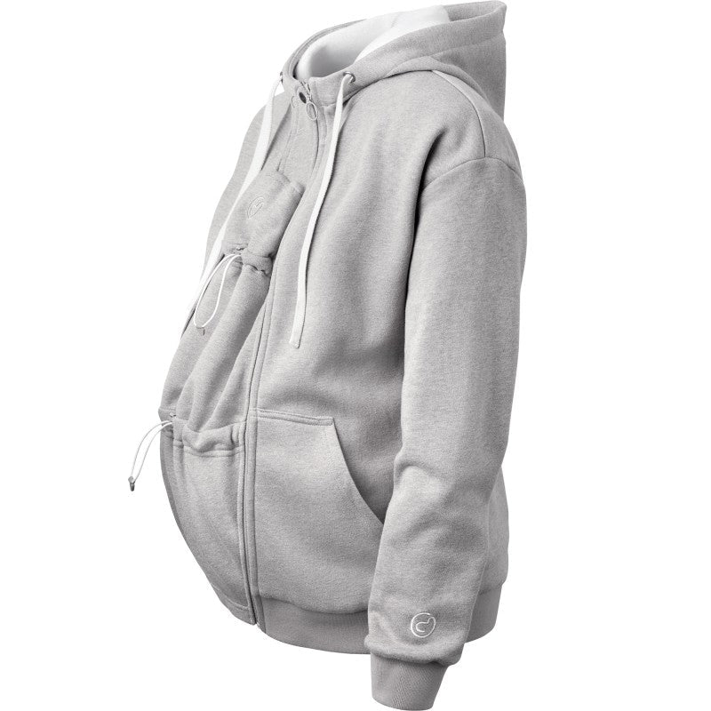 Mamalila Sweat-Tragejacke London aus Bio-Baumwolle zum Babytragen und in der Schwangerschaft