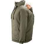 Mamalila Tragejacke Boston aus recyceltem Polyester, verstellbar, mit Babyeinsatz für entspannten Mama-Alltag