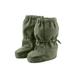 Mamalila Allrounder-Booties grün wasserabweisende Softshell Überzieher für Babys